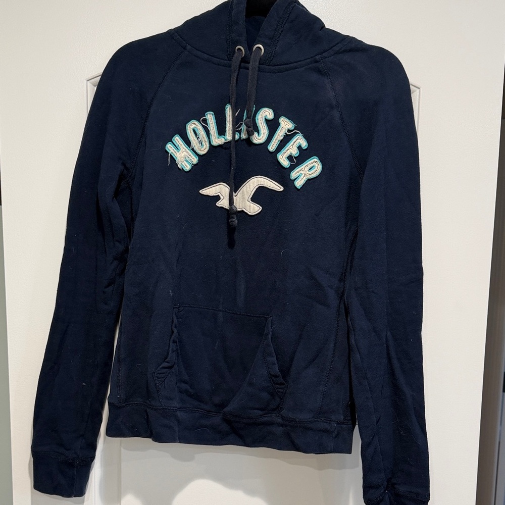 Hollister Navy Women’s Hoodie XL